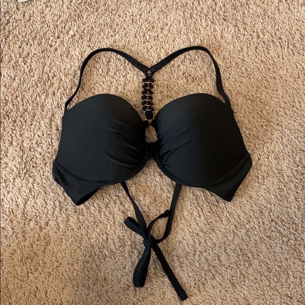 Aerie Black Bikini Top